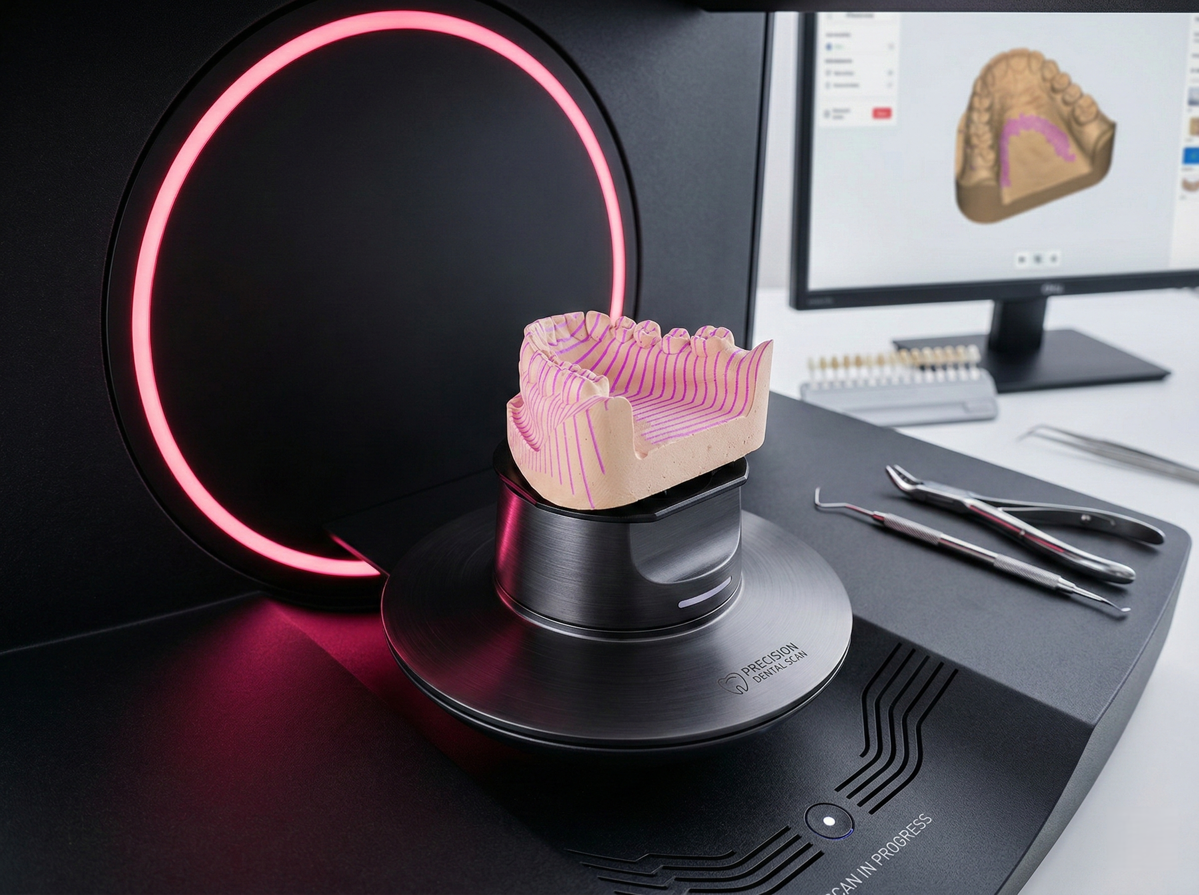 Dentallabor mit moderner 3D-Technik